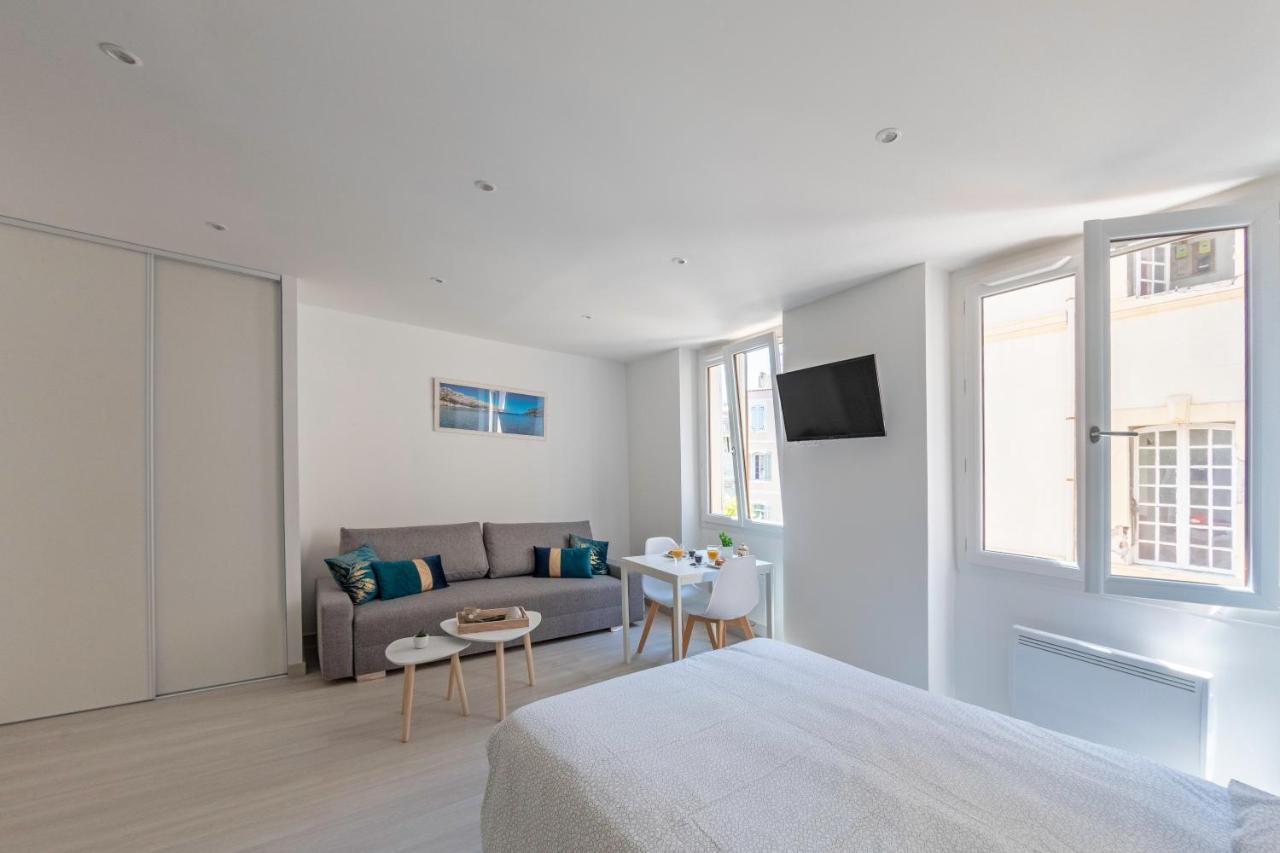 Studio Lumineux Place De Lenche Panier Marseille Exterior photo